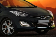 Накладки на нижню решітку і навколо STYLE (нерж) для Hyundai I-30 2012-2017 рр