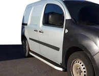 Бокові пороги Fullmond (2 шт., алюм.) Довга база для Renault Kangoo 2008-2020 рр