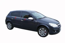 Зовнішня окантовка стекол (нерж) Hatchback, Carmos - Турецька сталь для Opel Astra H 2004-2013 рр