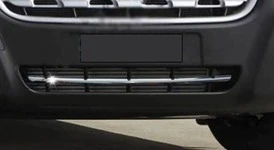 Смужка в бампер (нерж) для Nissan NV400 2010-2024 рр