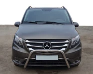 Кенгурятник WT006 (нерж.) для Mercedes Vito / V-class W447 2014- рр