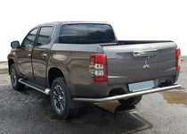 Задній захист AK005 (нерж) для Fiat Fullback 2016- рр