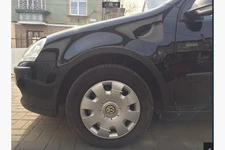 Накладки на арки (4 шт, чорні) для Volkswagen Golf Plus