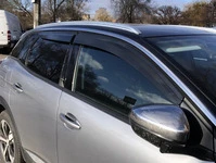 Вітровики (4 шт., Sunplex Sport) для Peugeot 3008 2016-2023 рр