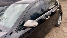 Нижні молдинги скла HB (4 шт, нерж) OmsaLine - Італійська нержавійка для Volkswagen Golf 7/E-Golf