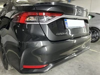 Спойлер LIP (Sunplex, чорний) (117,9см *5,5см) для Toyota Corolla 2019- рр
