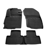 Килимки Stingray 3D (5 шт, поліуретан) для Mitsubishi ASX 2010-2023 рр