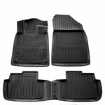 Килимки Stingray 3D (SD) (4 шт, поліуретан) для Peugeot 407