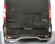 Задній захист AK006 (нерж) для Renault Trafic 2001-2015 рр