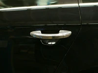 Накладки на ручки (4 шт., нерж.) OmsaLine - Італійська нержавійка для Citroen C-Elysee