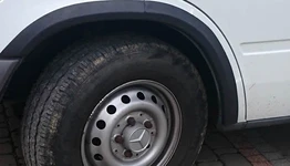 Накладки на арки (6 шт, чорні) для Mercedes Sprinter W901/902/903/904/905 1995-2006 рр
