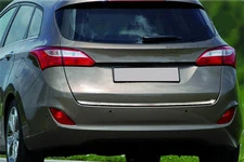 Кромка багажника (SW, нерж) для Hyundai I-30 2012-2017 рр