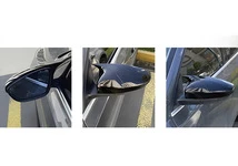 Накладки на дзеркала без вирізу під поворот BMW-style (2 шт) для Hyundai I-30 2012-2017 рр