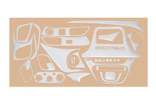 Накладки на панель Карбон для Iveco Daily 2014- рр