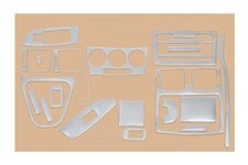 Накладки на панель Алюміній для Toyota Auris 2007-2012 рр