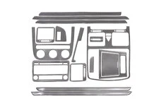 Накладки на панель Карбон для Volkswagen Jetta 2006-2011 рр