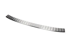 Накладка на задній бампер OmsaLine (нерж.) Матовий відтінок для Ford Custom 2013-2022 рр