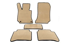 Килимки EVA (Бежевий) для Mercedes E-сlass W212 2009-2016рр