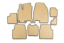 Килимки для -20252 (3 ряди, EVA, Бежевий) для Nissan Qashqai 2007-2010 рр