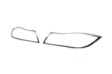 Накладки на фари (2 шт., Пласт) для BMW 3 серія E-90/91/92/93 2005-2011 рр