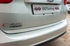 Рамка під номер хром (1 шт, нержавіюча сталь) для Skoda Superb 2009-2015 рр