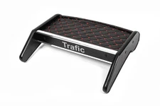 Полиця на панель (2010-2014, Чорна з червоною ниткою) для Renault Trafic рр