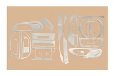 Накладки на панель Алюміній для Mercedes Vito / V-class W447 2014- рр