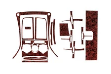 Накладки на панель (Meric, 2002-2006) Дерево для Fiat Ducato рр