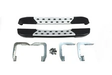 Бокові пороги DOT-Line за колесом (2 шт., Алюм.) ExtraLong для Mercedes Sprinter W906 2006-2018 рр