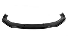 Накладка на передній бампер ЛИП (чорна) для Renault Megane IV 2016-2025 рр