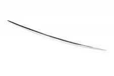 Накладка на передній бампер (1 шт, нерж) для Renault Clio V 2019- рр