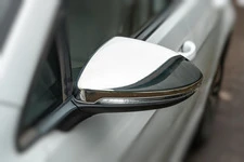 Накладки на дзеркала (2 шт, нерж) для Volkswagen Golf 7/E-Golf
