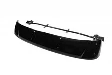 Козирьок на лобове скло (чорний глянець, 5мм) для Toyota Proace