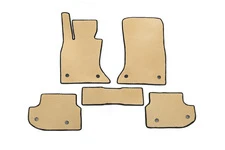 Килимки 2013-2016 (EVA, бежеві) для BMW 5 серія F-10/11/07 рр