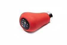 Ручка КПП ОЕМ (кожзам, червона гладка) для BMW 3 серія E-36 1990-2000 рр