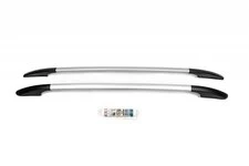 Рейлінги OmsaLine Solid (2 шт, сірі) для Ford Focus IV 2018- рр