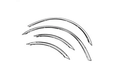 Накладки на арки (4 шт, нерж) для Mercedes Vito W639 2004-2014 рр