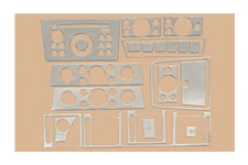 Накладки на панель Алюміній для Opel Vectra C 2002-2008 рр