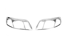 Накладки на фари (2004-2006, 2 шт, пласт) для Toyota Corolla рр