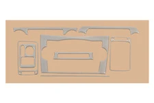 Декор на панель Алюміній для Honda CRV 2007-2011 рр