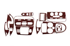 Накладки на панель (Великий комплект) Карбон для Seat Altea 2004-2015 рр