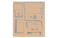 Накладки на панель (алюміній) для Toyota Corolla 1993-1998 рр