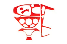 Накладки на панель (червоний колір) для Ford Focus I 1998-2005 рр