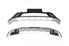 Передня і задня накладки 2015-2019 V4 (пластик) для Kia Sportage рр