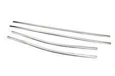 Нижня окантовка вікон (4 шт, нерж) для Mercedes X class