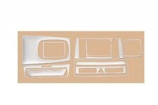 Накладки в салон (1999-2000) Алюміній для Ауди A4 B5 рр