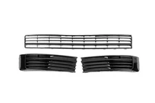 Передні нижні решітки (3 частини, глянець) для Volkswagen T6