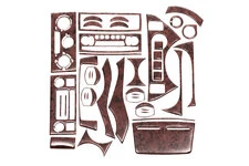 Накладки на панель Дерево для Citroen Berlingo 2008-2018 рр