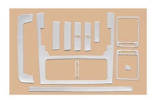 Накладки на панель Алюміній для Peugeot Expert 2007-2016 рр