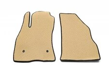 Килимки EVA (бежеві, передні) для Fiat Doblo II 2010-2022 рр